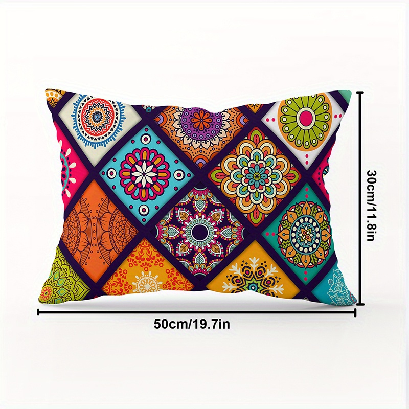 1pc Bohemian Style Classic Fashionable Home Cushion Cover (insert Not Included)