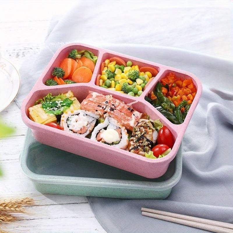 Leak-proof Microwave Bento Lunch Box For Teens And Adults - Durable And  Microwave Safe - Perfect For Picnics, School, Canteen, And Work - Hand Wash  Required - Temu
