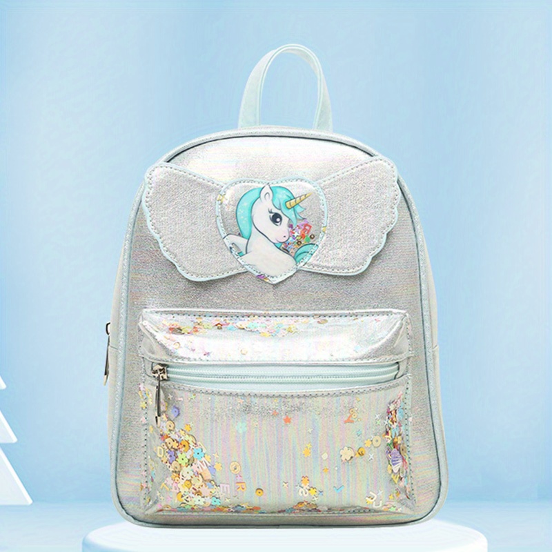 Unicorn backpack hotsell with wings