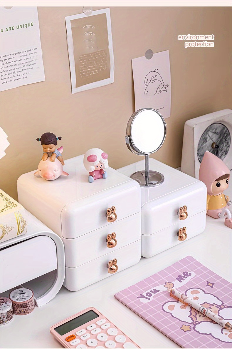 Cute Desktop Sundries Storage Box - StorageDelight