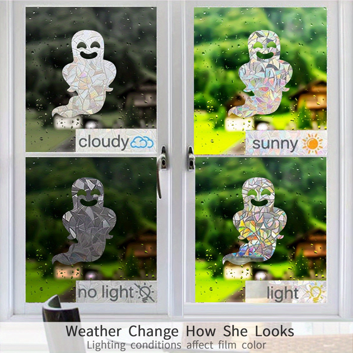 Rainbow Sun Catcher Wall Stickers Brighten Room Colorful - Temu