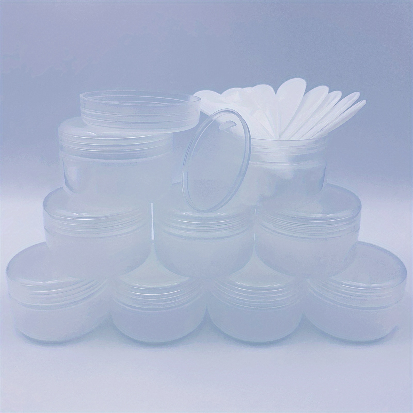  12 Pack 20g/20ml+12 Pack 4 oz Small Plastic Containers