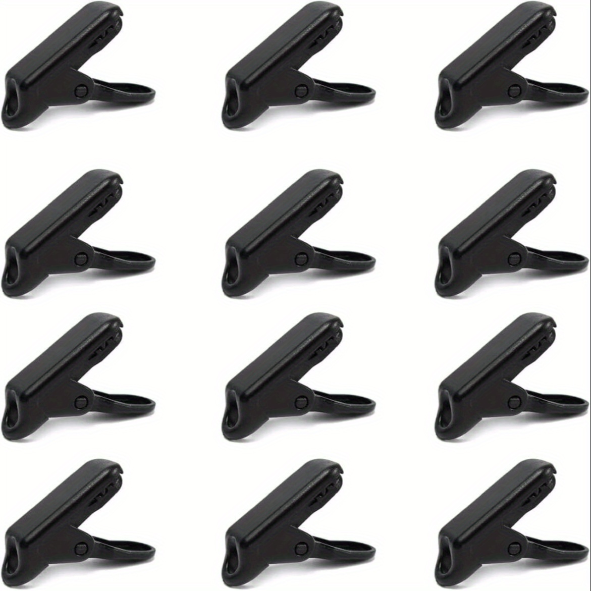 windproof tarp clips camping hiking securely fasten tents 12pcs pack 0