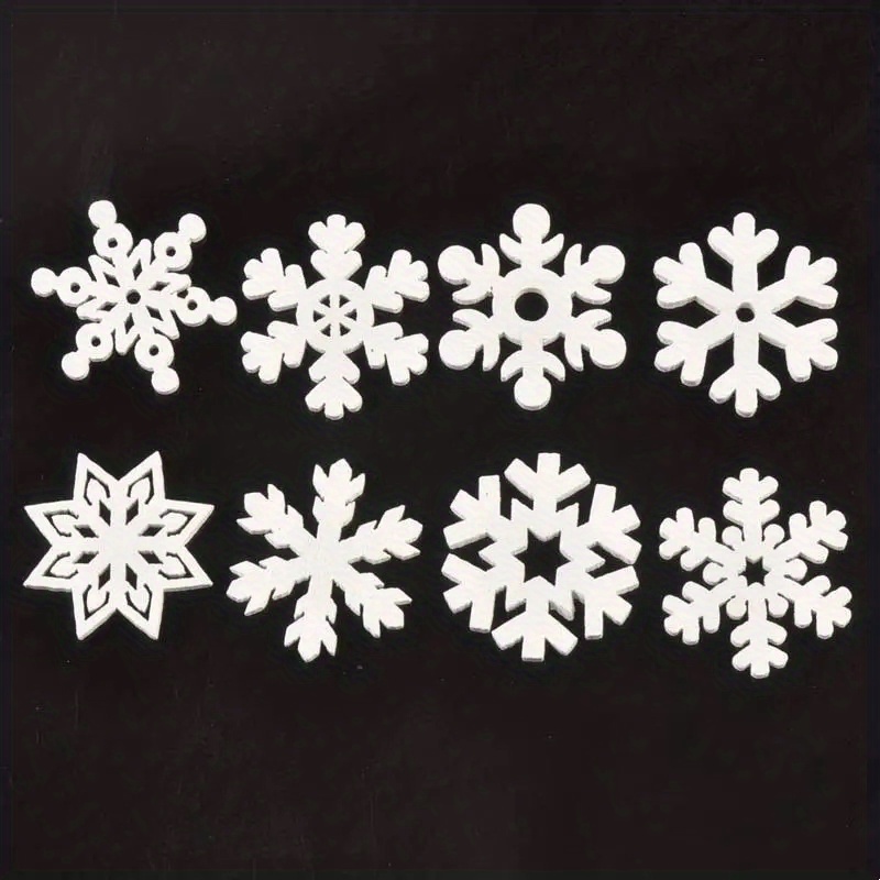 Silver Snowflakes, Snowflake Confetti, Snowflake Party, Scrapbooking 
