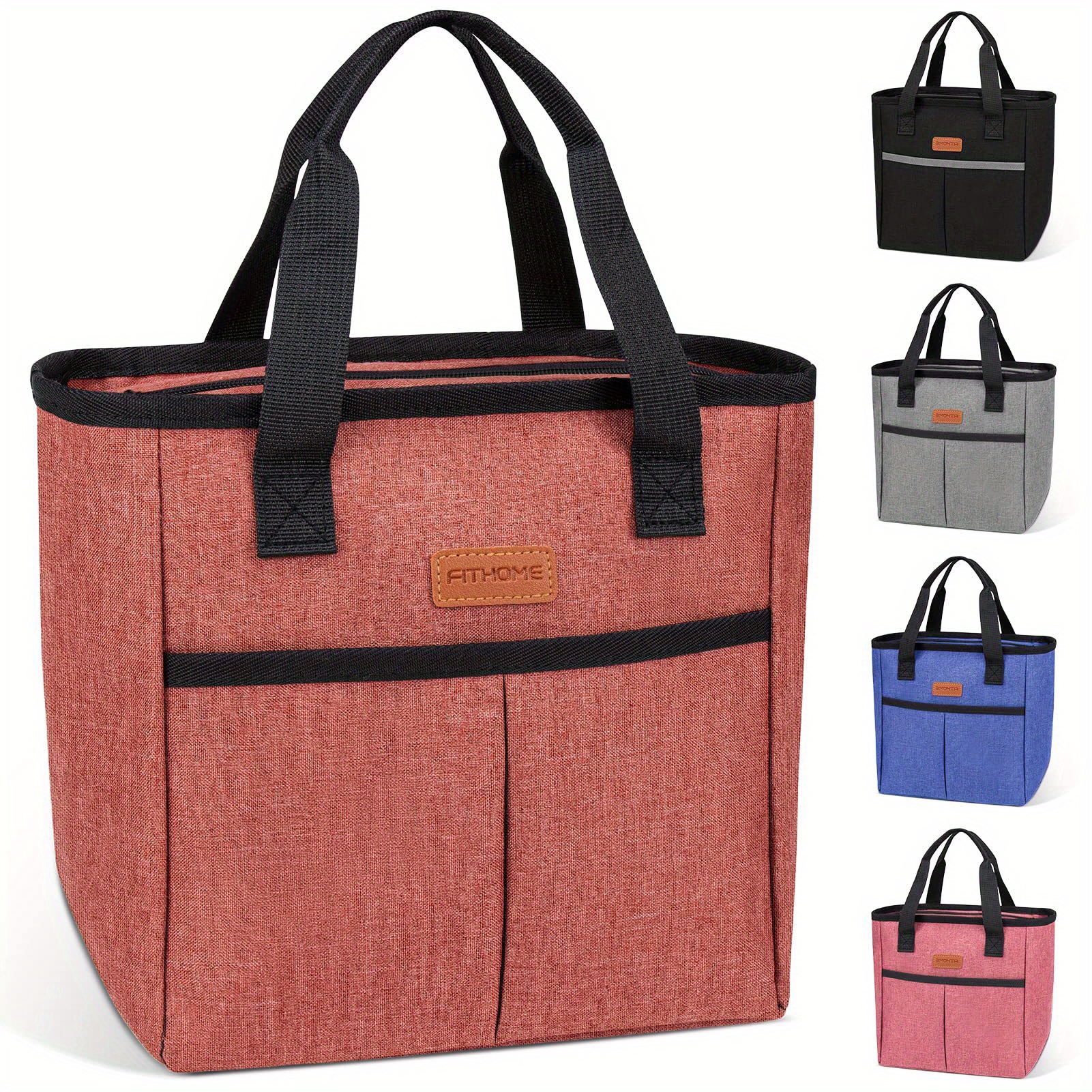 Lunch Bag Women Insulated Lunch Box Tote Bag For Women Adult Men Small  Leak-Proof Cooler Bag