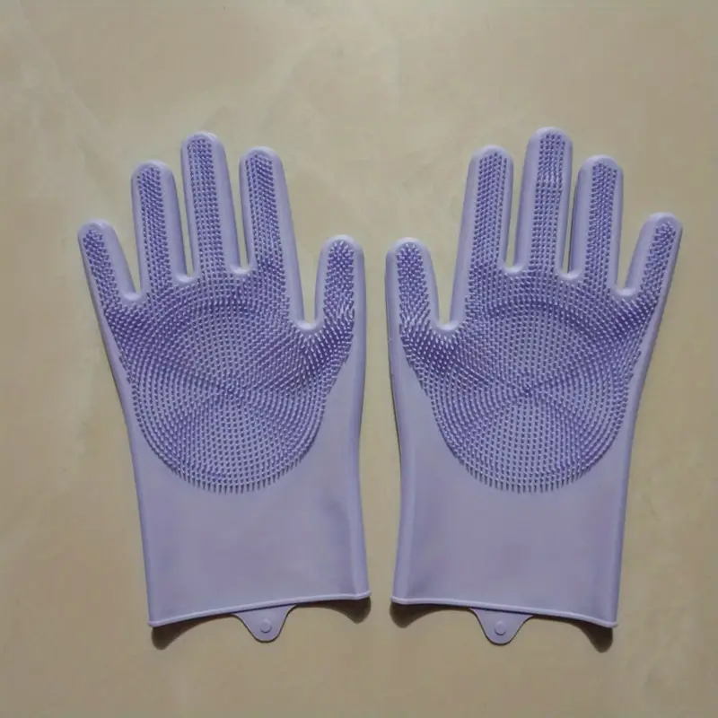 Kitchen Silicone Dishwashing Gloves Housework Cleaning - Temu