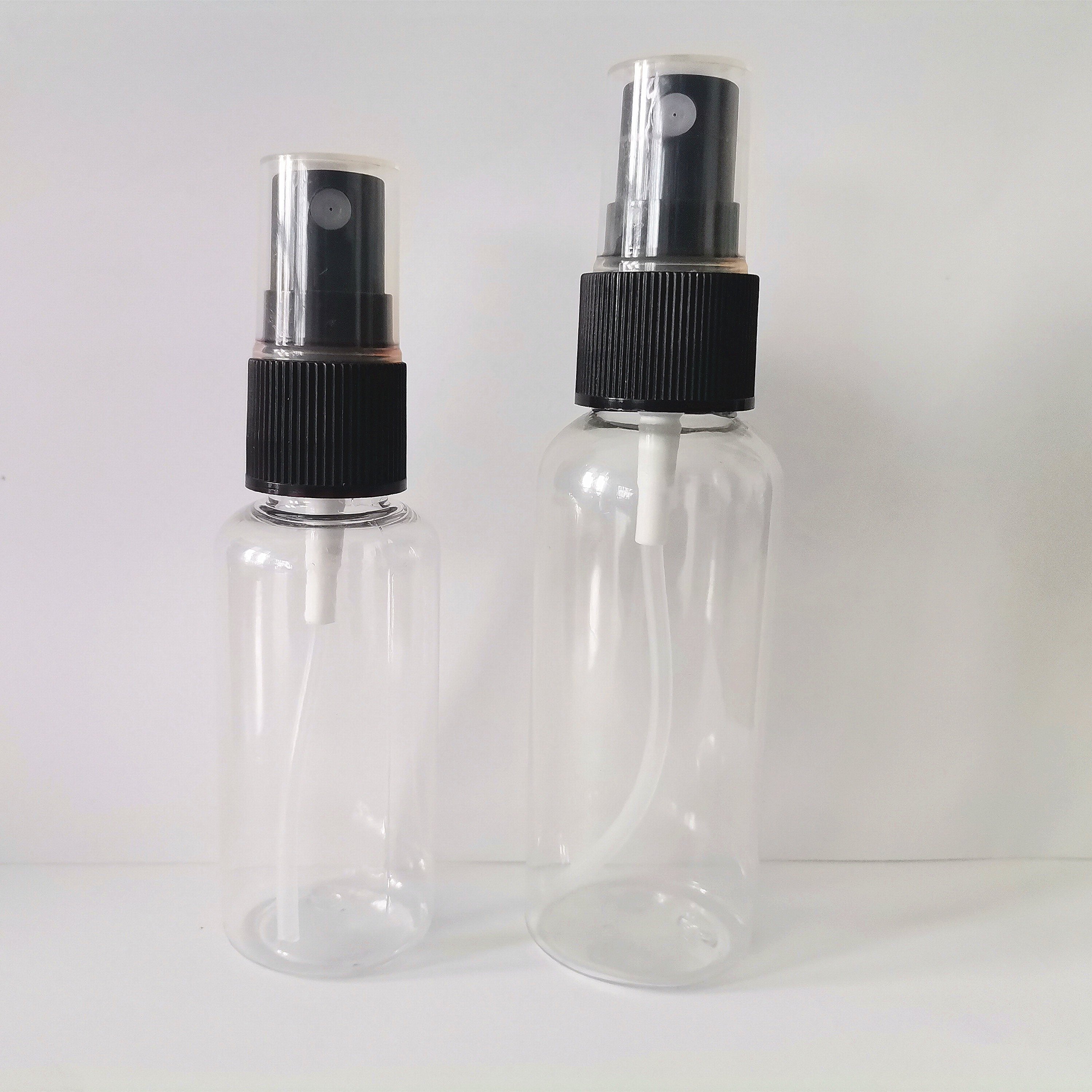 Small Refillable Clear Plastic Spray Bottles Perfect For - Temu