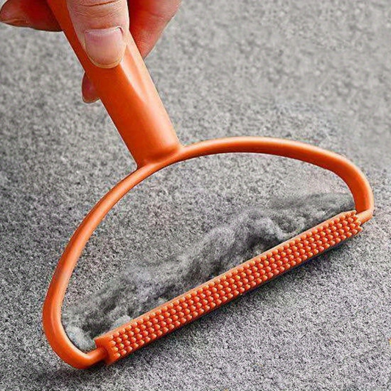 Afeitadoras para quitar pelusas, juego de 2 cepillos para quitar pelusas  manuales, quitapelusas para alfombras de pelo de mascotas Ormromra WMJ-0228