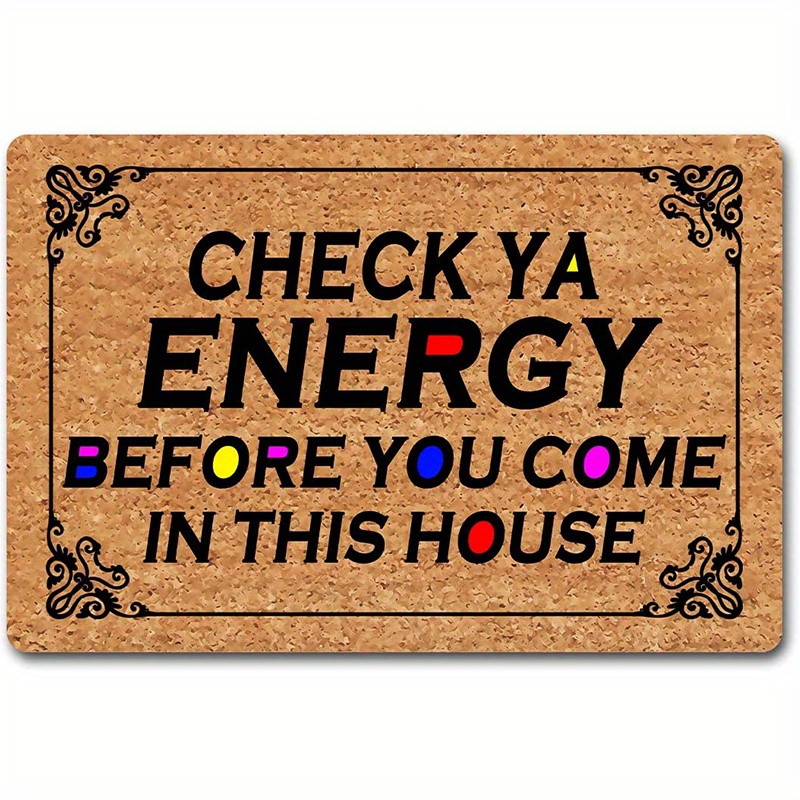 Welcome Mats For Front Door Outdoor Entry Creative Low Pile Funny