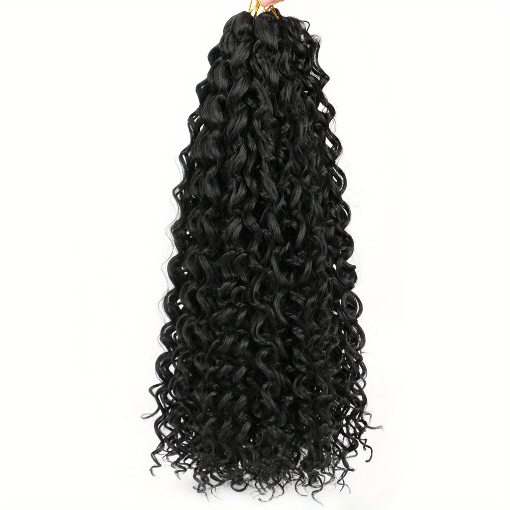 Deep Wave Crochet Hair Curly Hair Extensions Gogo Curl Crochet