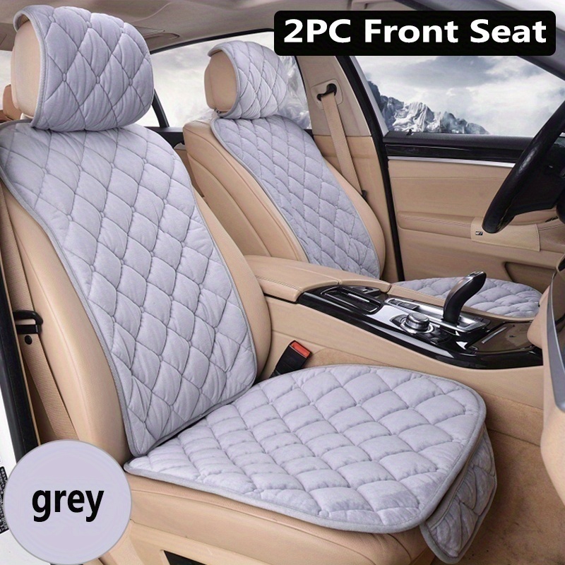 New Universal Auto Car Front Seat Cushion Protector Pad Driver Mat Cover  Interior Winter Warm Seats Accessories