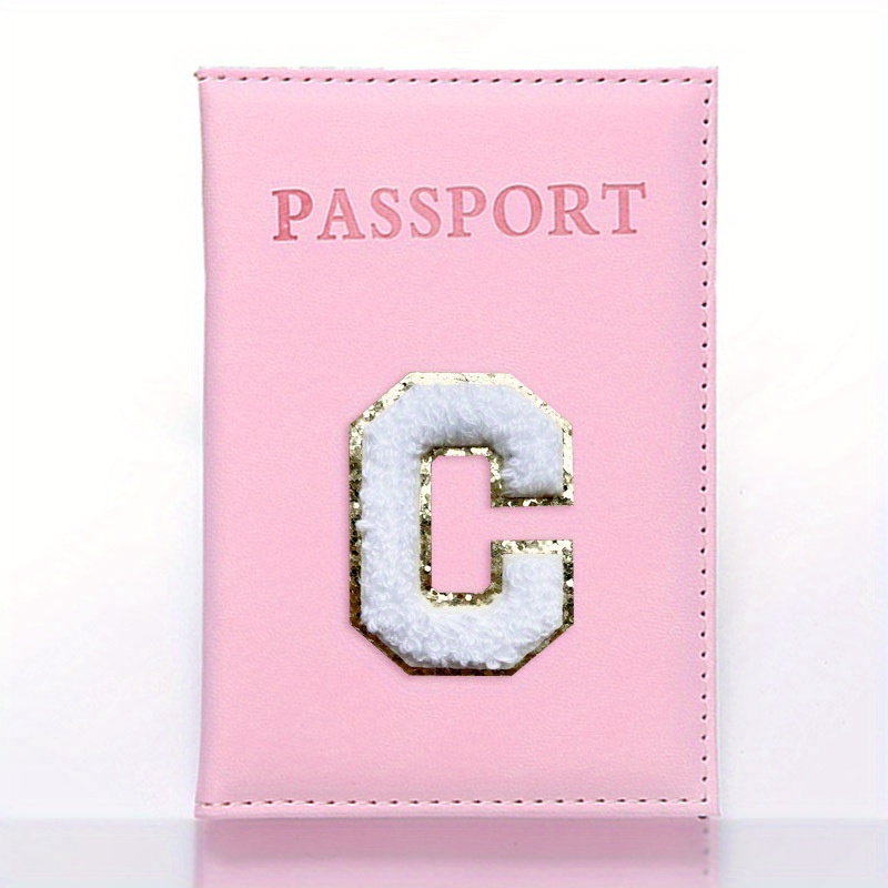 Colorful Emboss Women's Passport Cover Print Girls Boys ID Card