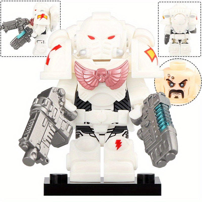 DIY Mini Star Warrior Robot with Block Figures Toys