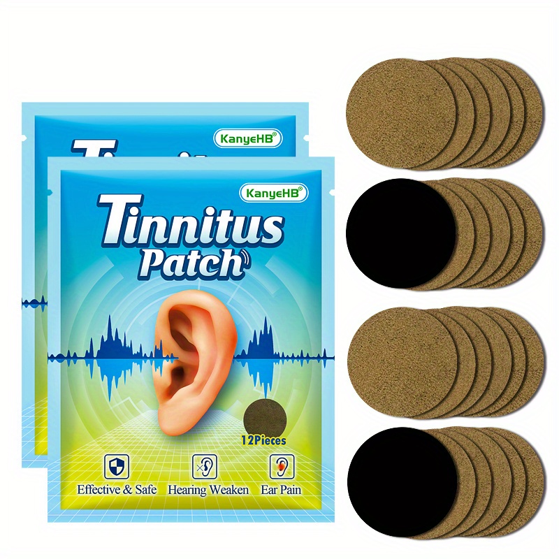 24 Stück / 2 Beutel Entspannende Tinnitus-pflaster, Tinnitus
