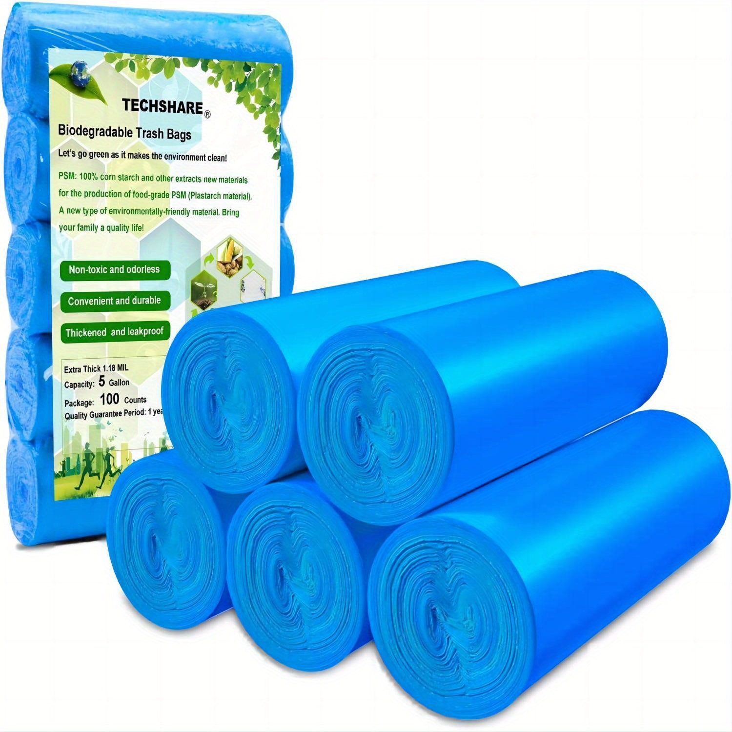 Biodegradable Garbage Bags & Non-Biodegradable Garbage Bags