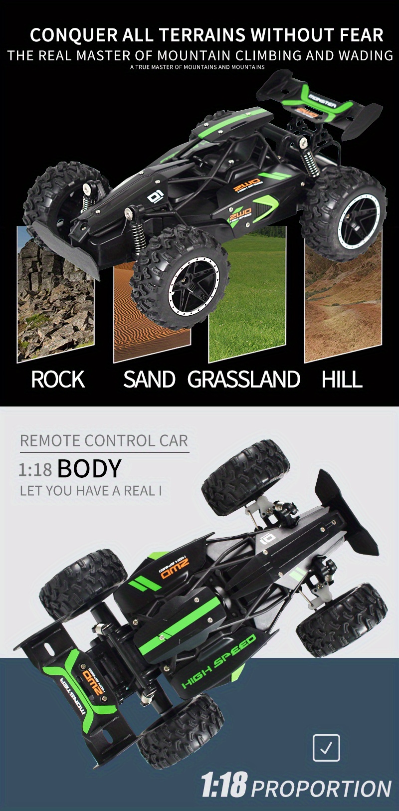 Rock master best sale remote control car