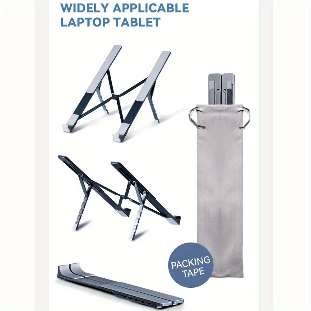 5 speed Adjustable Portable Laptop Stand Aviation Aluminum Temu
