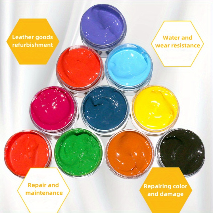 Leather Dye Paint Diy Professional Paint For Leather - Temu