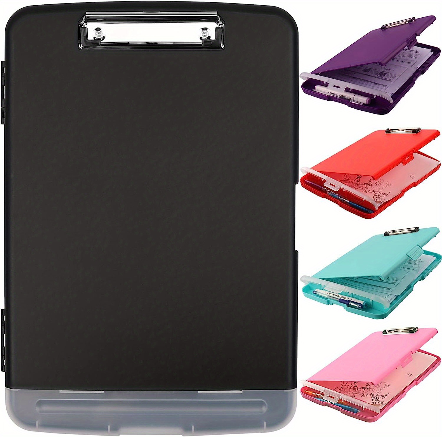 Clipboard With Storage A4 Binder Clipboards With Pen Holder Heavy Duty