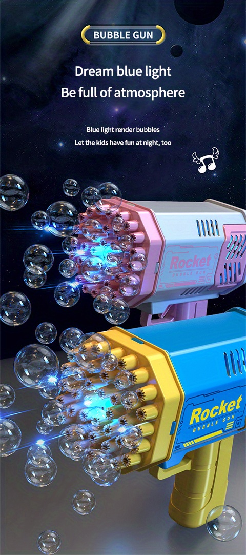 Lumière électrique pour enfants 10 trous Machine à bulles - Temu Canada