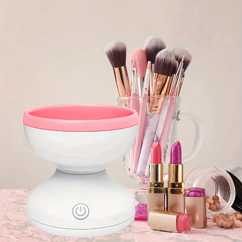 Automatic Makeup Brush Cleaner Eyeshadow Brush Cleaning Tool Portable  Electric Machine USB Charging Cosmetic Brushes Cleaner