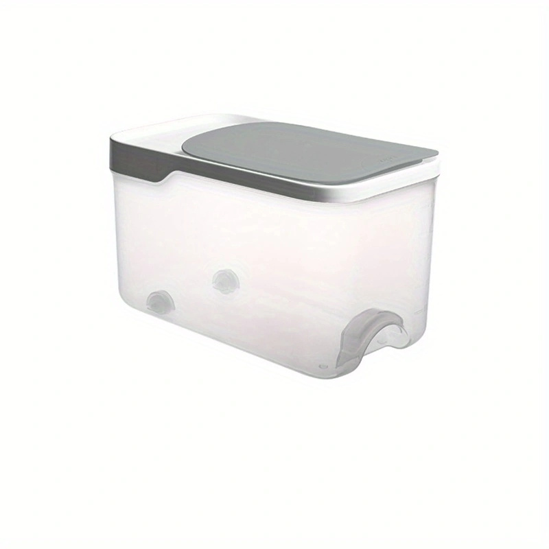 Rice Bucket Clear Large Capacity Cereal Container Moisture - Temu