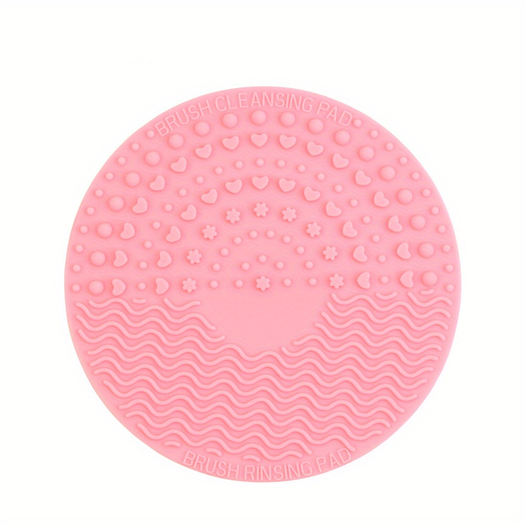 Makeup Brush Cleaner Mat Portable Silicone Scrubber