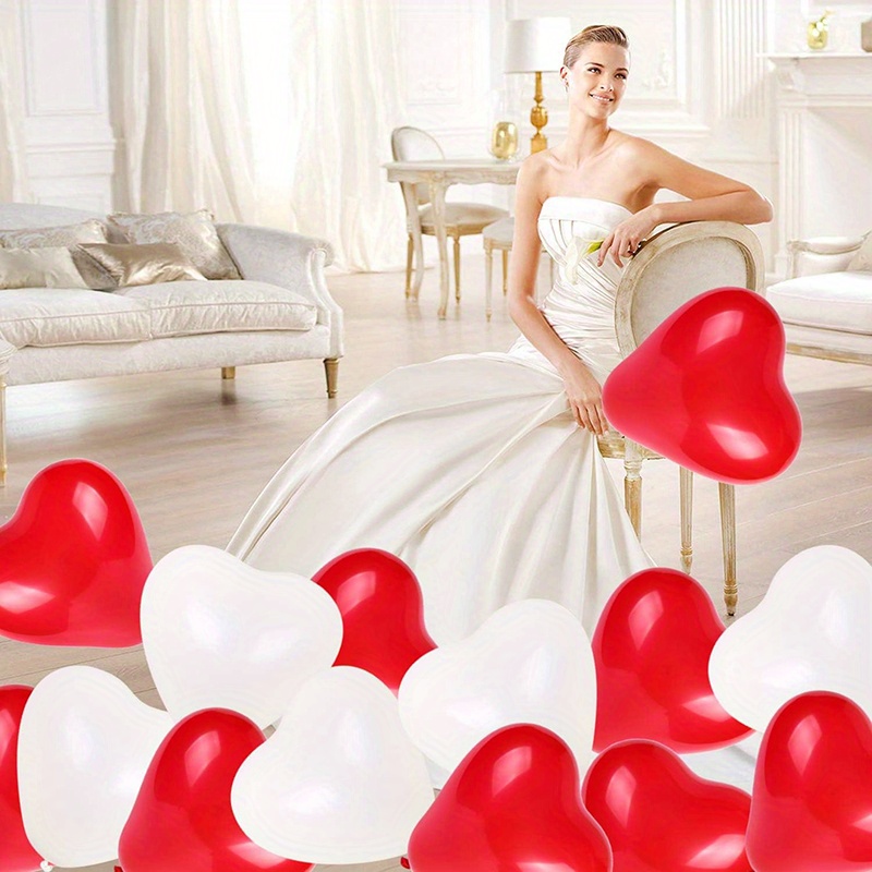 Heart shaped balloon drop net bag wedding decoration event Planning  romantic balloon rain balloon drop