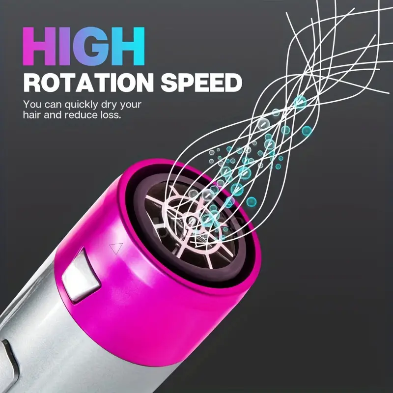 electric hair dryer brush 3 in1 5 in 1 negative ions blow dryer comb hair styler hairdryer hair blower brush details 1