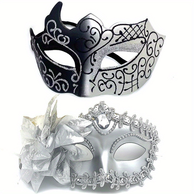 Sexy Masquerade Mask Men Women, Carnival Costume Eye Mask