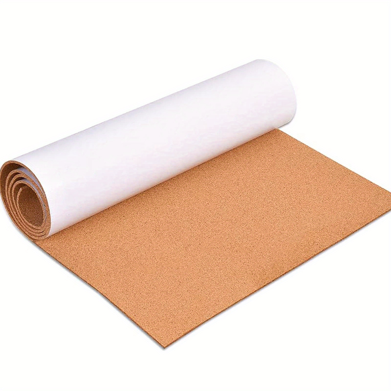 Cork Board Roll EXTRA LARGE 1/4 Thick Non-Adhesive Corkboard Bulletin Sheet
