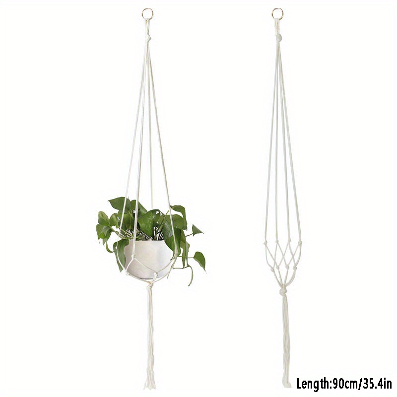 Macramé pour pot de fleurs suspendu - Panier suspendu - Décoration – Yakao