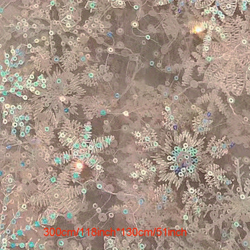 Mini Snowflake Sequins Ø5 mm  STOKLASA Haberdashery and Fabrics