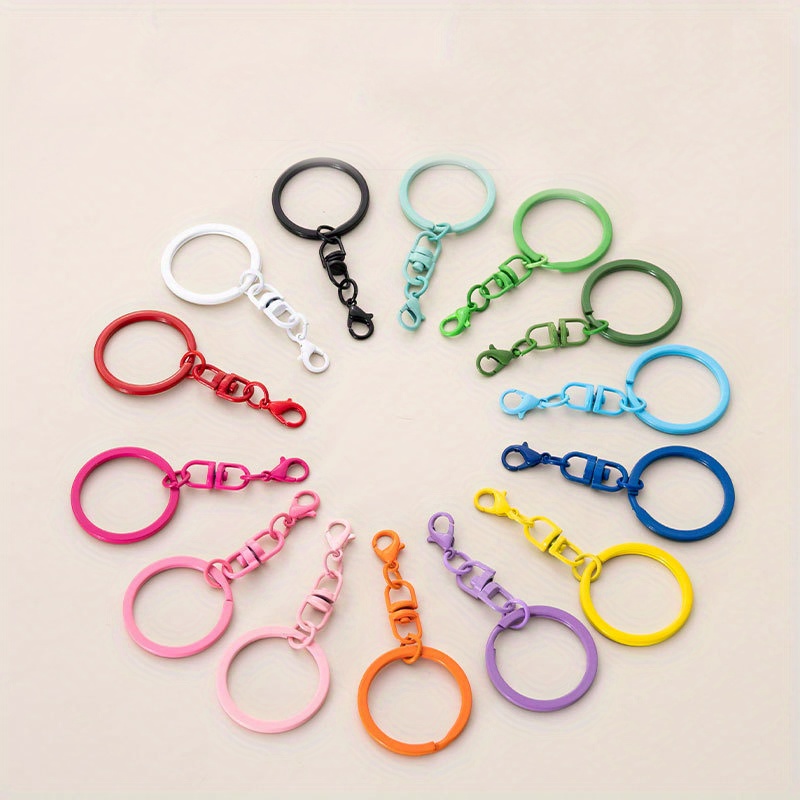 Diy Keychain Accessories, Ring Keychain Wholesale