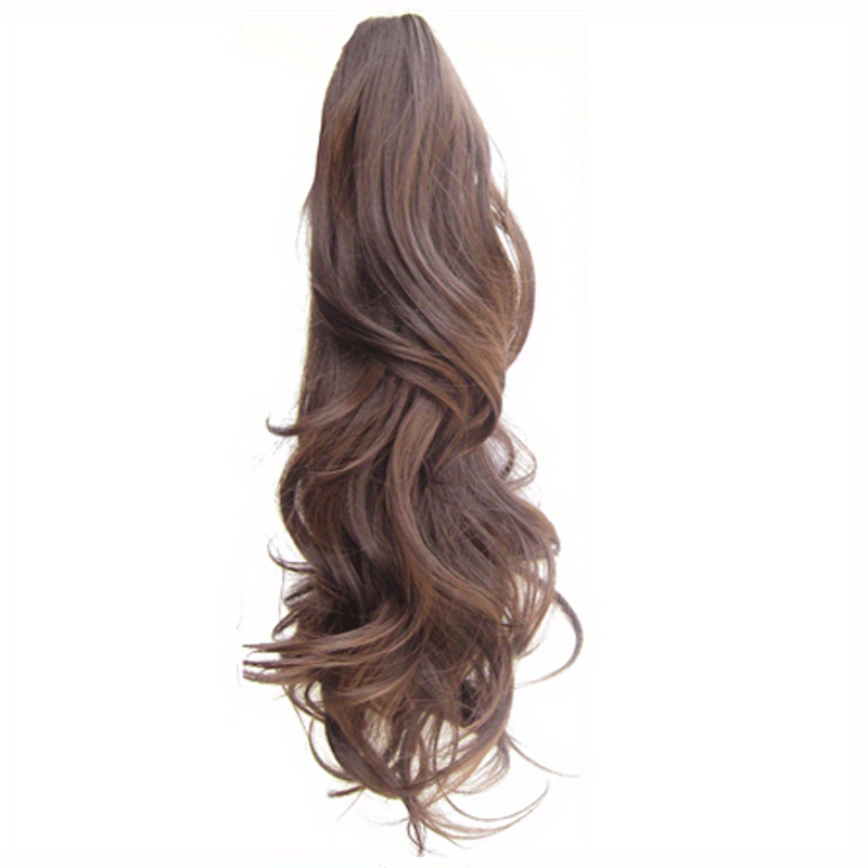 21in Plus Length Wavy Ponytail Clip In Claw Extension
