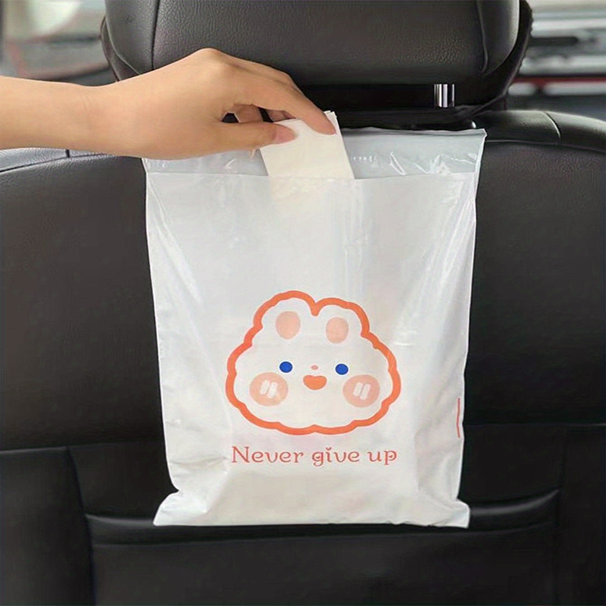 30pcs Self-adhesive Car Garbage Bag & Household Paste-on Mini