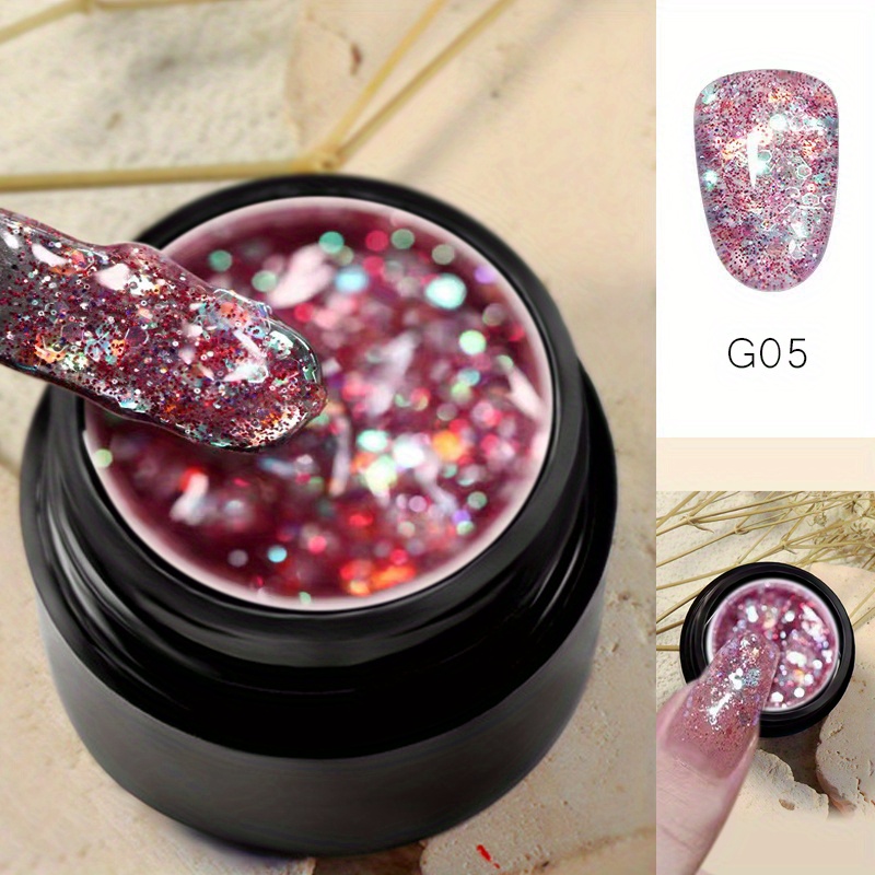 Geles UV/LED › Gel Glitter y Sequins UV/LED, Productos, Todo Uñas