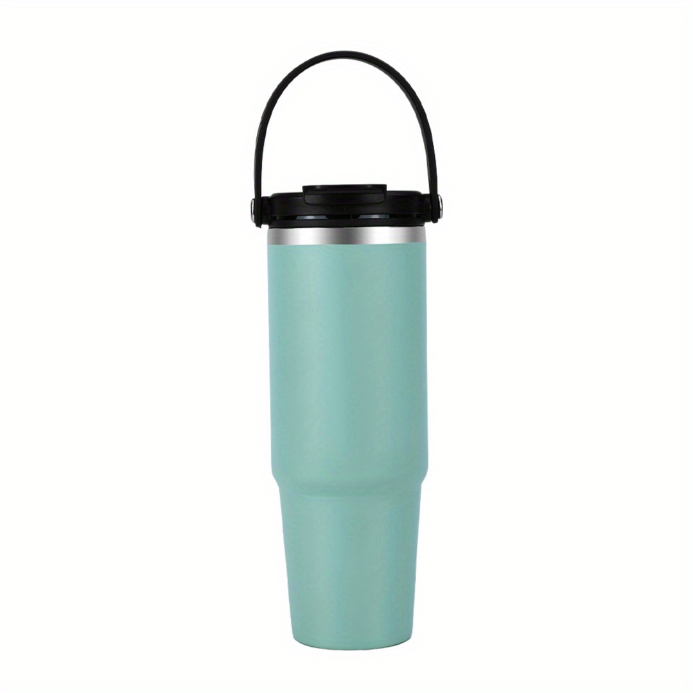 Combined 2-in-1 reusable coffee cup + water bottle