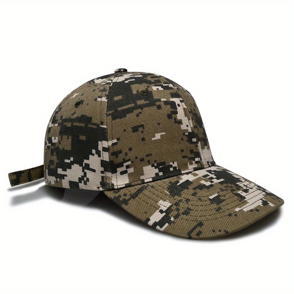 Candy Color Casual Baseball Unisex Camouflage Print Dad Temu