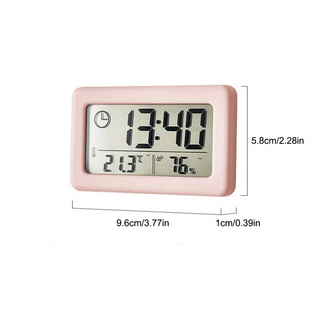 Mini Simple Clock Digital Alarm Clock Thermometer Temu