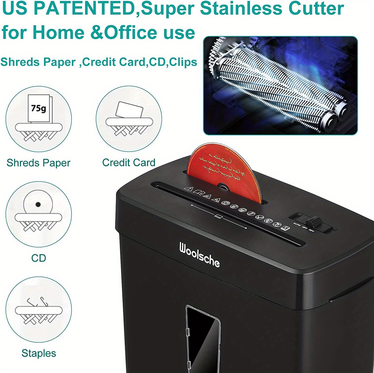 Basics Paper Shredder - household items - by owner