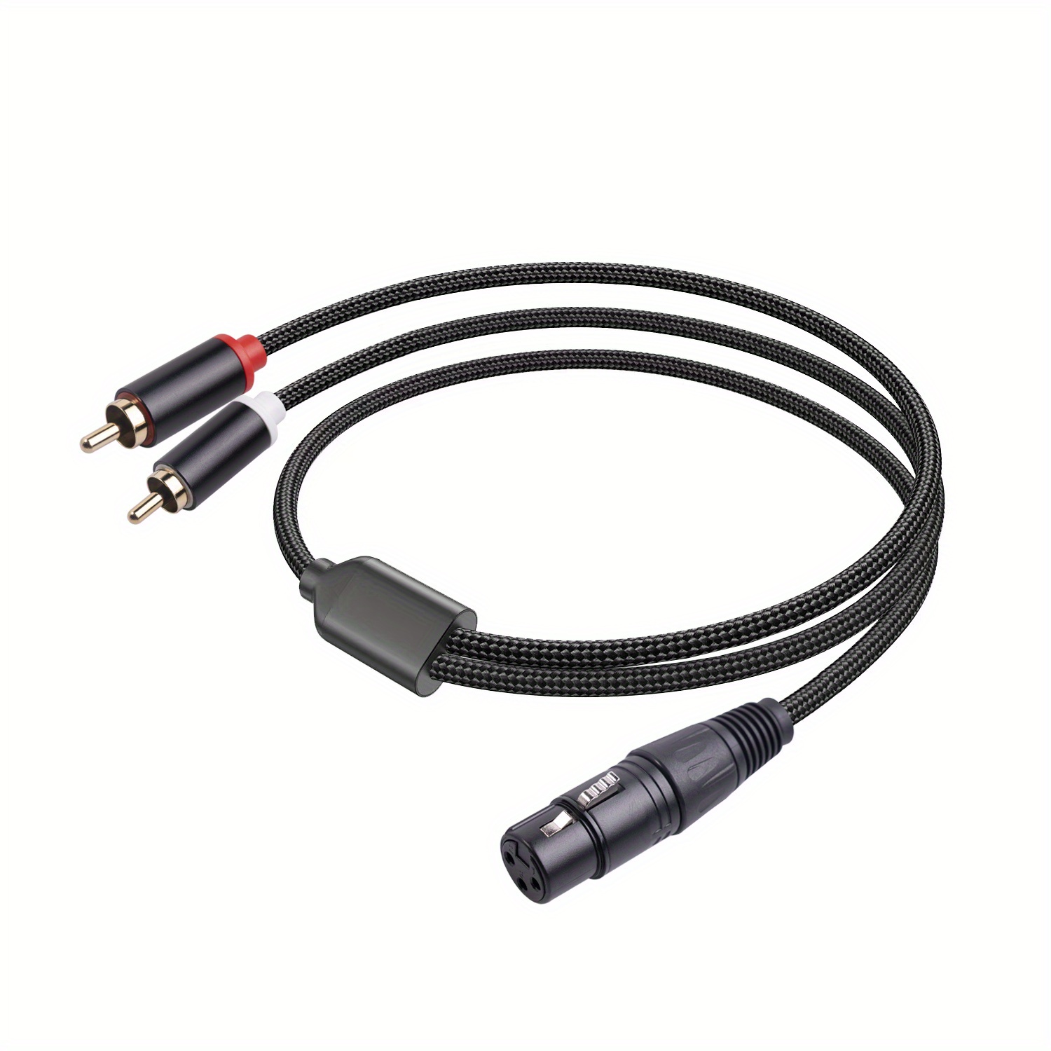 Câble RCA Vers XLR Câble Audio HiFi 2 RCA Mâle Vers 2 XLR - Temu Belgium