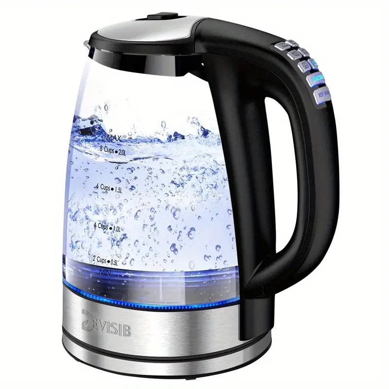 Upgrade Your Home Appliance With Electric Kettle - Temperature Control &  Keep Warm Function, Bpa-free Glass Tea Coffee Hot Water Boiler! - Temu
