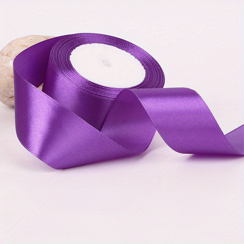 Fashewelry RNAB07FKPR9KN fashewelry 1/2 inch fabric ribbon silk satin ribbon  roll 10 solid colors for present wrapping party wedding home decor hair b