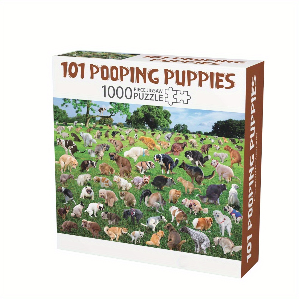 Puppies Difficult Hard Jigsaw Puzzles 300 Pieces for Adults Dog Jigsaw  Puzzle Educational Games Challenging Game Precise Interlocking Educational