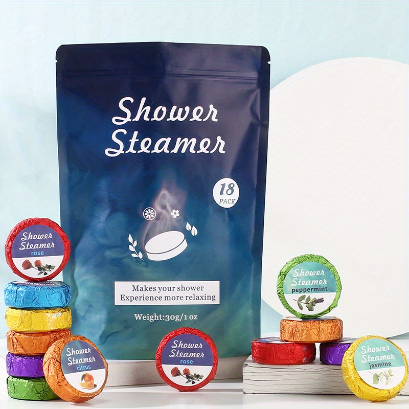 Shower Steamers Shower Bombs Gifts For Her With Essential - Temu