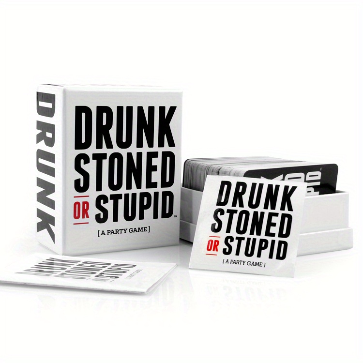 Drunk, Stoned, or Stupid Card Game A Party Game DSS Games