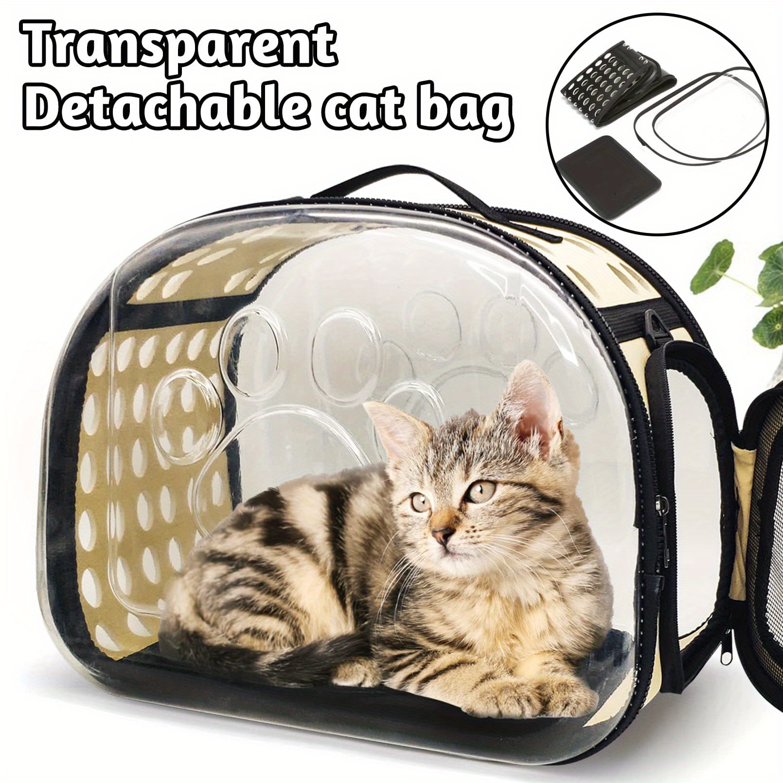 Travel In Style With Our Soft & Portable Cat Carriers - Perfect For Medium  & Small Cats! - Temu