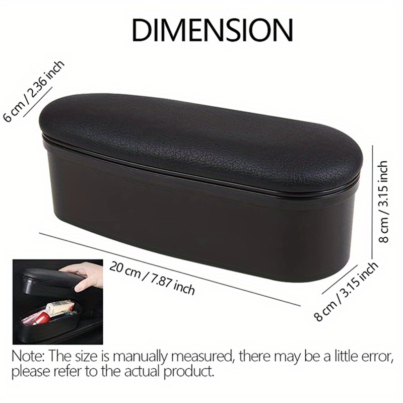 Kaufe Auto Armlehne Box Pad Komfortable Touch Nicht verformung Anti-scratch  Ellenbogen Unterstützung Weiche Schaum Armlehne Pad