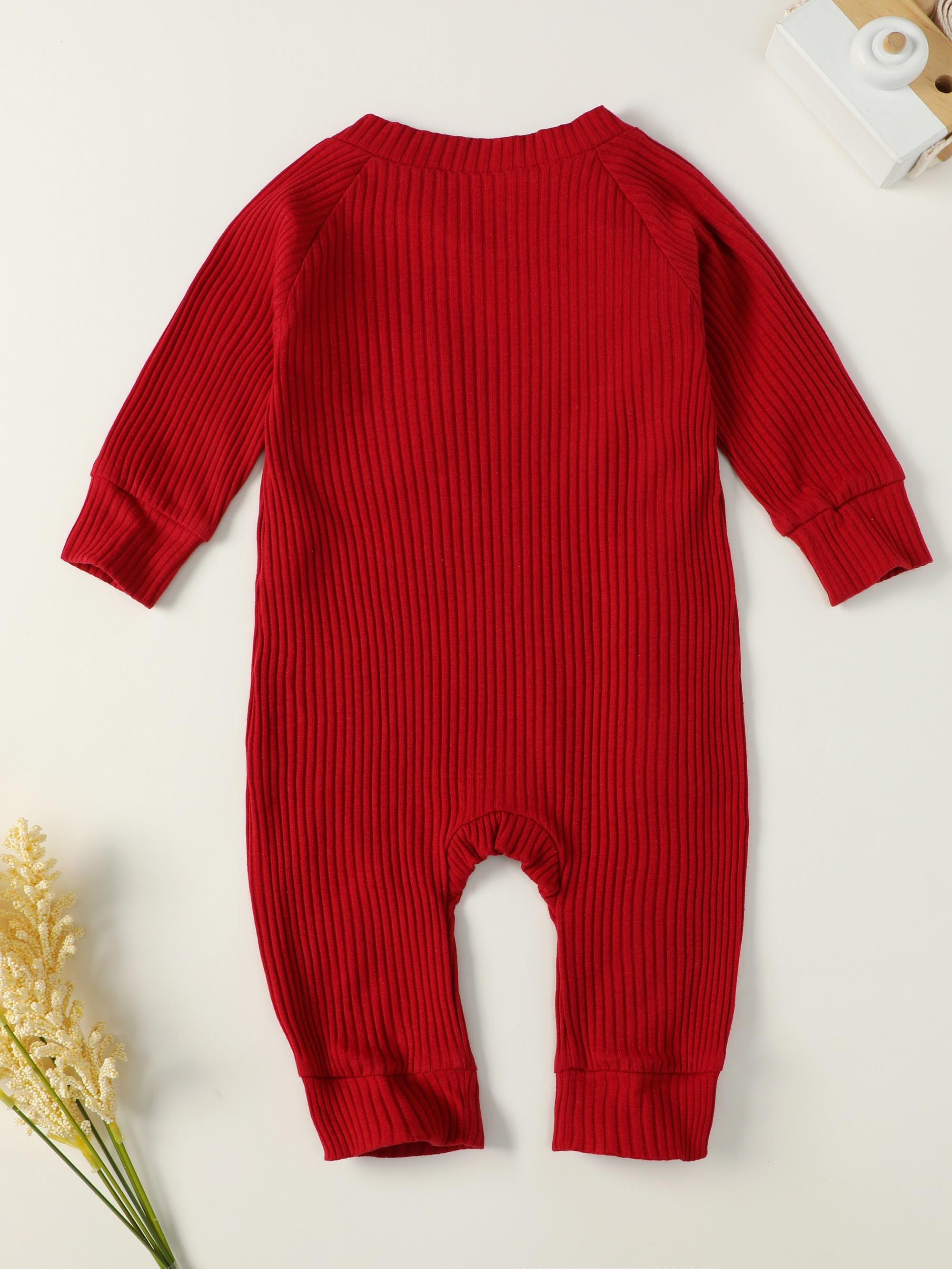 Baby Boys Girls Cotton Zipper Button Bodysuit Infant Temu Netherlands